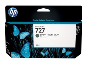 HP 3WX26A, 130ml Matte Black Designjet Ink Cartridge T730/T830