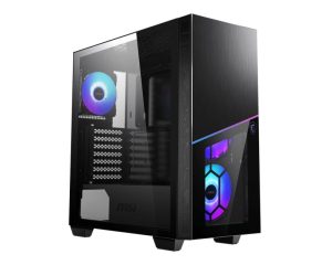 MSI MPG SEKIRA 100R midi case 2x USB 1xUSB-C 3x ARGB Fans