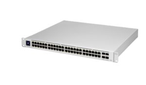 Ubiquiti USW-PRO-48-AU, UniFi 48 port Managed Gigabit Layer2 & Layer3 Switch - 48x Gigabit Ethernet Ports, 4x SFP+ Ports - Touch Display - Gen 2, 1 Year Warranty