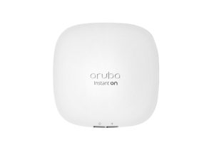 Aruba R4W02A, Instant On AP22 Cloud Managed Celling Mount Access Point, 802.11ax 2x2 MIMO, Max Data Rate: 1774Mbps, Recommended Max Devices per AP: 75, 2 Year Warranty (Requires Power Adapter or POE)