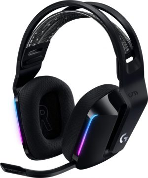 Logitech G733 Lightspeed Wireless RGB Gaming Headset - Black