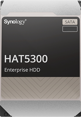 Synology HAT5300-12TB, Enterprise Internal HDD, 12TB, 3.5", SATA 6Gb/s, 7200RPM, 256MB Cache, 5 Year Warranty