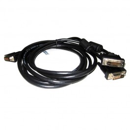 8ware RC-DVI-Y24M, DVI-D Splitter Cable 2m - 1 x DVI-D to 2 x DVI-D - M/M+M 25 Pin