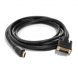 8ware HDMI to DVI-D Adapter Converter Cable 1.8m - Male to Male 28 AWG