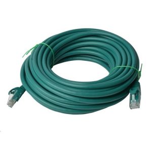 8Ware CAT6A Cable 10m - Green Color RJ45 Ethernet Network LAN UTP Patch Cord Snagless