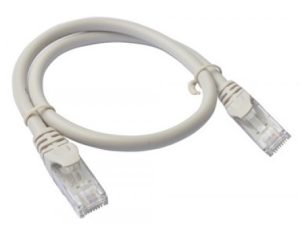 8Ware CAT6A Cable 0.25m (25cm) - White Color RJ45 Ethernet Network LAN UTP Patch Cord Snagless
