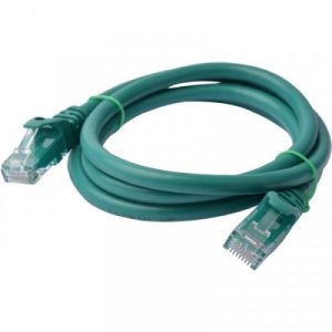 8Ware CAT6A Cable 0.5m (50cm) - Green Color RJ45 Ethernet Network LAN UTP Patch Cord Snagless