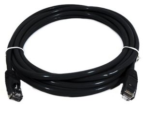 8Ware CAT6A Cable 3m - Black Color RJ45 Ethernet Network LAN UTP Patch Cord Snagless