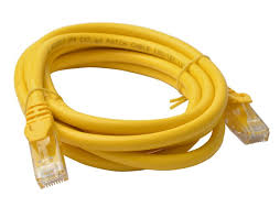 8Ware CAT6A Cable 5m - Yellow Color RJ45 Ethernet Network LAN UTP Patch Cord Snagless