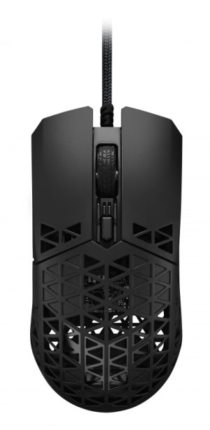 Asus TUF GAMING M4 AIR, Lightweight Wired Gaming Mouse, USB2.0, Black, 1 Year Warranty