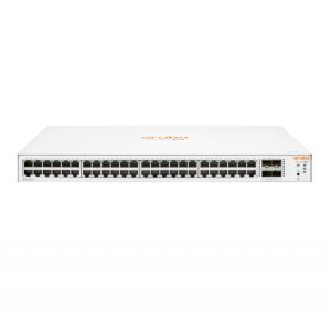 Aruba JL814A, Instant On 1830 Smart Managed Switch, 48x Gigabit RJ45 Ports, 4x SFP 1Gbe Ports, Limited Lifetime Warranty