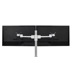Atdec Dual Swing Arms on Post - White
