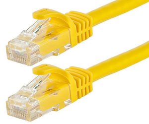 Astrotek CAT6 Cable 0.5m - Yellow Color Premium RJ45 Ethernet Network LAN UTP Patch Cord 26AWG
