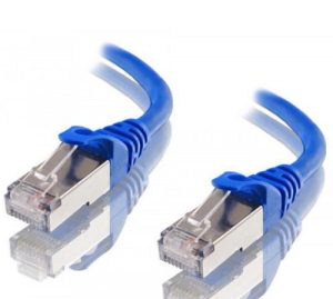 Astrotek CAT6A Shielded Ethernet Cable 3m Blue Color 10GbE RJ45 Network LAN Patch Lead S/FTP LSZH Cord 26AWG