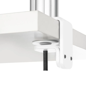 Atdec AWM F-Clamp Desk Fixing - White