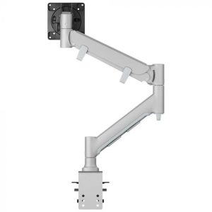 Atdec Fortis Heavy-Duty Single Monitor Dynamic Arm - Silver