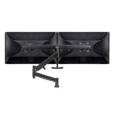 Atdec Dual Monitor Tandem Dynamic Mount - Grommet Clamp - Black