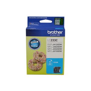 Brother LC-233 Cyan Ink Cartridge