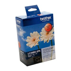 Brother LC39 Black Twin Pack Ink Cartridge