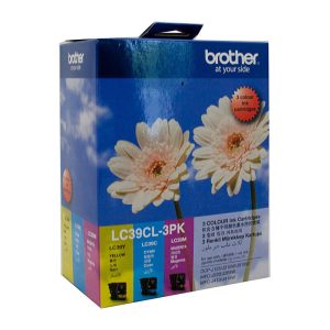 Brother LC-39 CMY Colour Ink Cartridge Pack