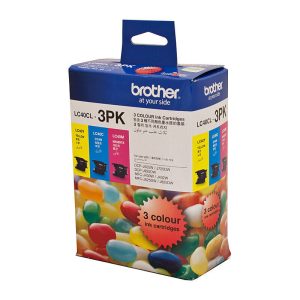 Brother LC-40CL Cyan, Magenta & Yellow Colour Ink Cartridge Pack