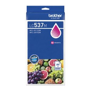 Brother LC-537M Magenta Super High Yield Ink Cartridge
