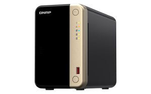 QNAP TS-264-8G 2 Bay desktop NAS 8 GB DDR4 onboard not expandable 2 x 3.5'/2.5' SATA 6Gb/s drive bays 2 x M.2 2280 PCIe Gen 3 x1 slots 2 x 2.5GbE