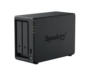 Synology DiskStation DS725+ 2-Bay 3.5' Diskless 1x 1GbE + 1x 2.5GbE, NAS (Scalable), AMD Ryzen R1600 dual core, 4GB RAM, 1xUSB3