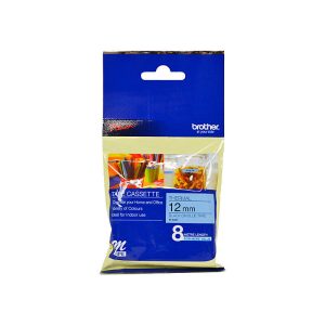 Brother M-K531 - 12MM BLACK ON BLUE M TAPE