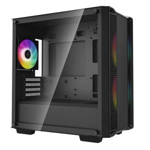 DeepCool CC360 ARGB Micro-ATX Case - Black