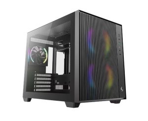 DeepCool CG330 MESH 3F High Airflow Dual Chamber Micro ATX Case