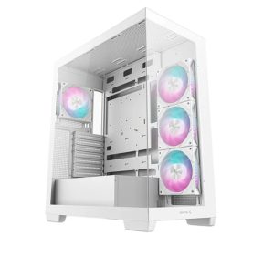 DeepCool CG580 4F WH White Panoramic ATX Mid-Tower Case