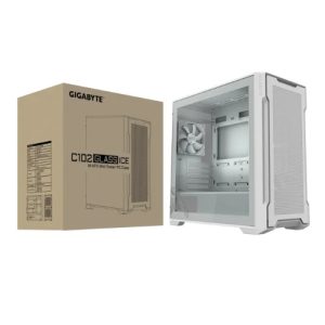 GIGABYTE C102 GLASS ICE Mid Tower Case