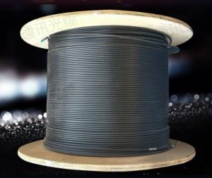 8Ware 350m CAT6A Ethernet Outdoor Underground Shielded External LAN Cable Roll on Rell Box Black Copper Twisted Core PE Jacket 23AWG