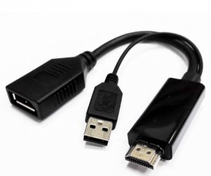8Ware 4K HDMI to DisplayPort Active Adapter Converter Cable