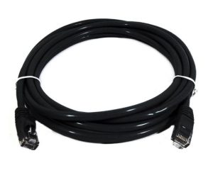 8Ware CAT6 Cable 0.5m - Black Premium RJ45 Ethernet Network LAN UTP Patch Cord 26AWG CU Jacket