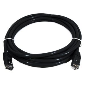 8Ware CAT6A Cable 0.5m - Black