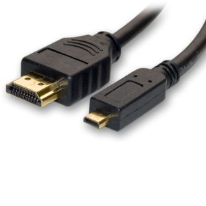 Black 4K Micro HDMI to HDMI Cable V2.0