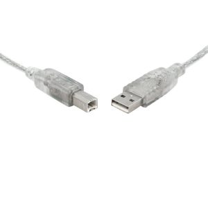 8Ware USB 2.0 Cable 0.5m / 50cm USB-A to USB-B Male to Male Printer Cable