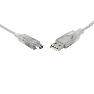 8ware 3m USB 2.0 Hi-Speed Cable Type-A to Mini 5-Pin