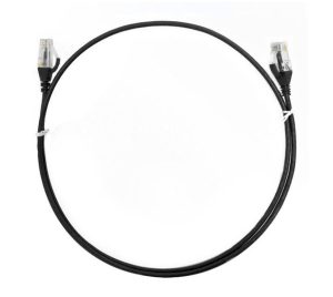 8ware CAT6 Ultra Thin Slim Cable 20m - Black