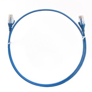 8ware CAT6 Ultra Thin Slim Cable 30m - Blue