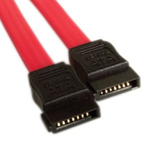 Astrotek SATA Data Cable 50cm 7 Pins to 7 Pins Straight 26AWG Red