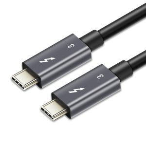 Astrotek 0.7m Thunderbolt 3 USB-C Data Sync Fast Charge Cable