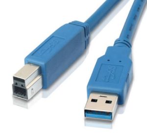 Astrotek USB 3.0 Printer Cable 3m - Type A Male to Type B Male Blue Colour