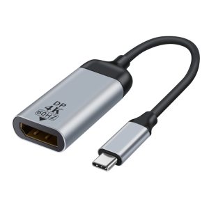 Astrotek 15cm USB-C to DP DisplayPort Male to Female Adapter Converter 4K@60Hz