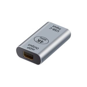 Astrotek USB-C to Mini DP DisplayPort Female to Female Adapter 4K@60Hz