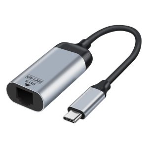 Astrotek USB-C to RJ45 Gigabit LAN Network Ethernet Adapter 15cm Cable Male to Female