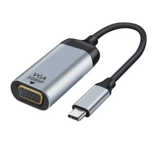 Astrotek USB-C to VGA Male to Female Adapter 15cm