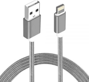 Astrotek 2m USB Lightning Data Sync Charger White Color Cable for iPhone 6S 6 Plus 5 5S iPad Air Mini iPod